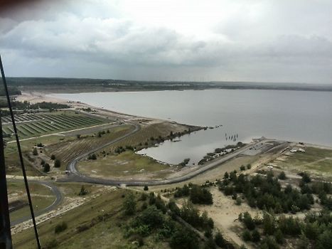 Gefluteter See Tagebau Welzow